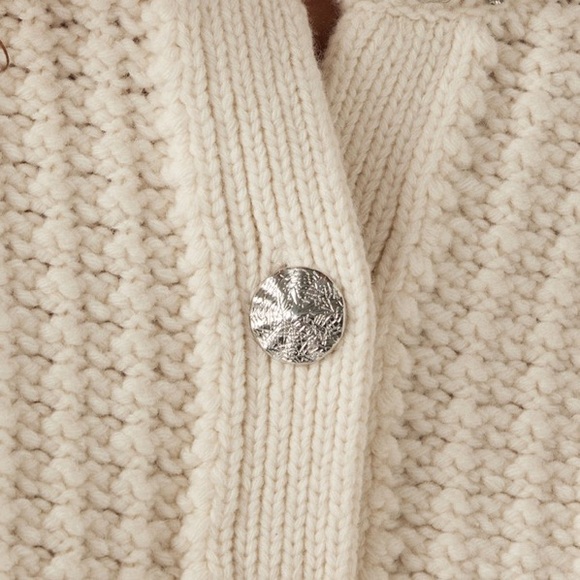 Designer sweater with Swarovski crystals. Can be worn two ways. - Picture 5 of 6